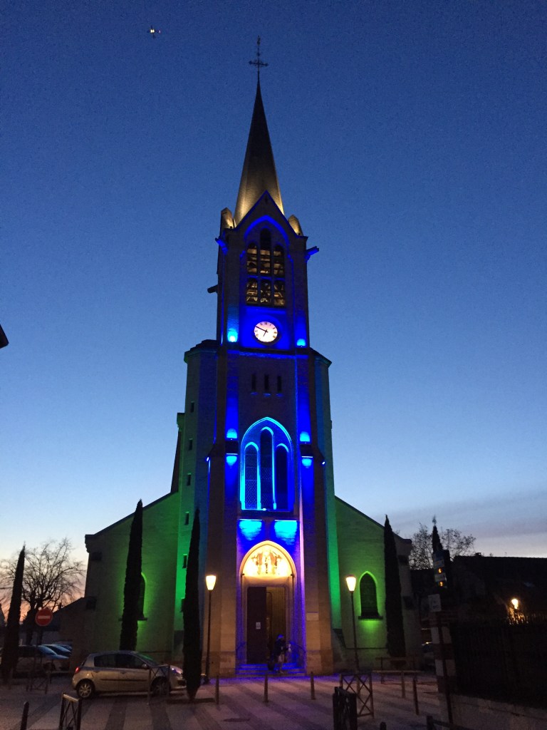 Éclairage Extérieur Église des Mureaux