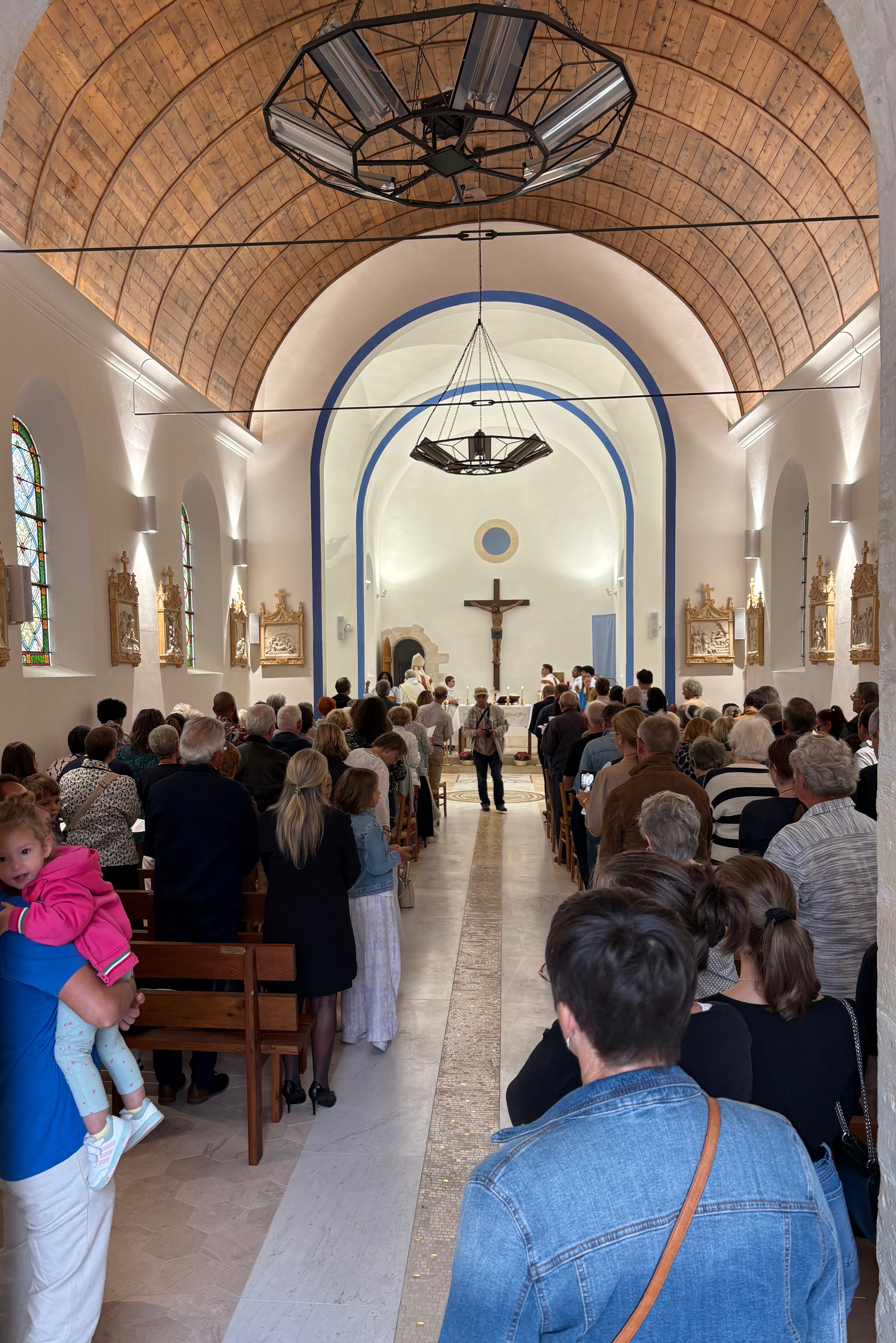 Travaux terminés de rénovation de l'Église d'Aulnay-sur-Mauldre (inauguration)