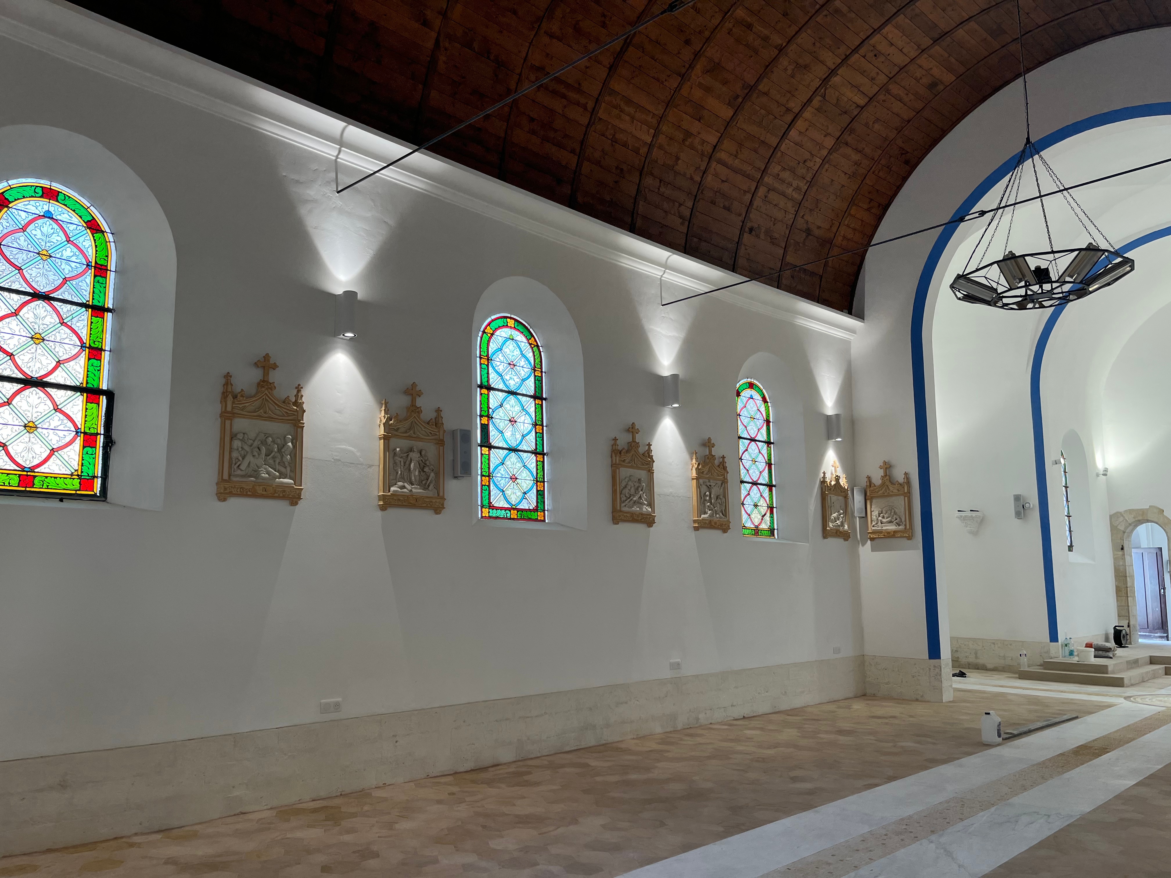 Travaux terminés de rénovation de l'Église d'Aulnay-sur-Mauldre