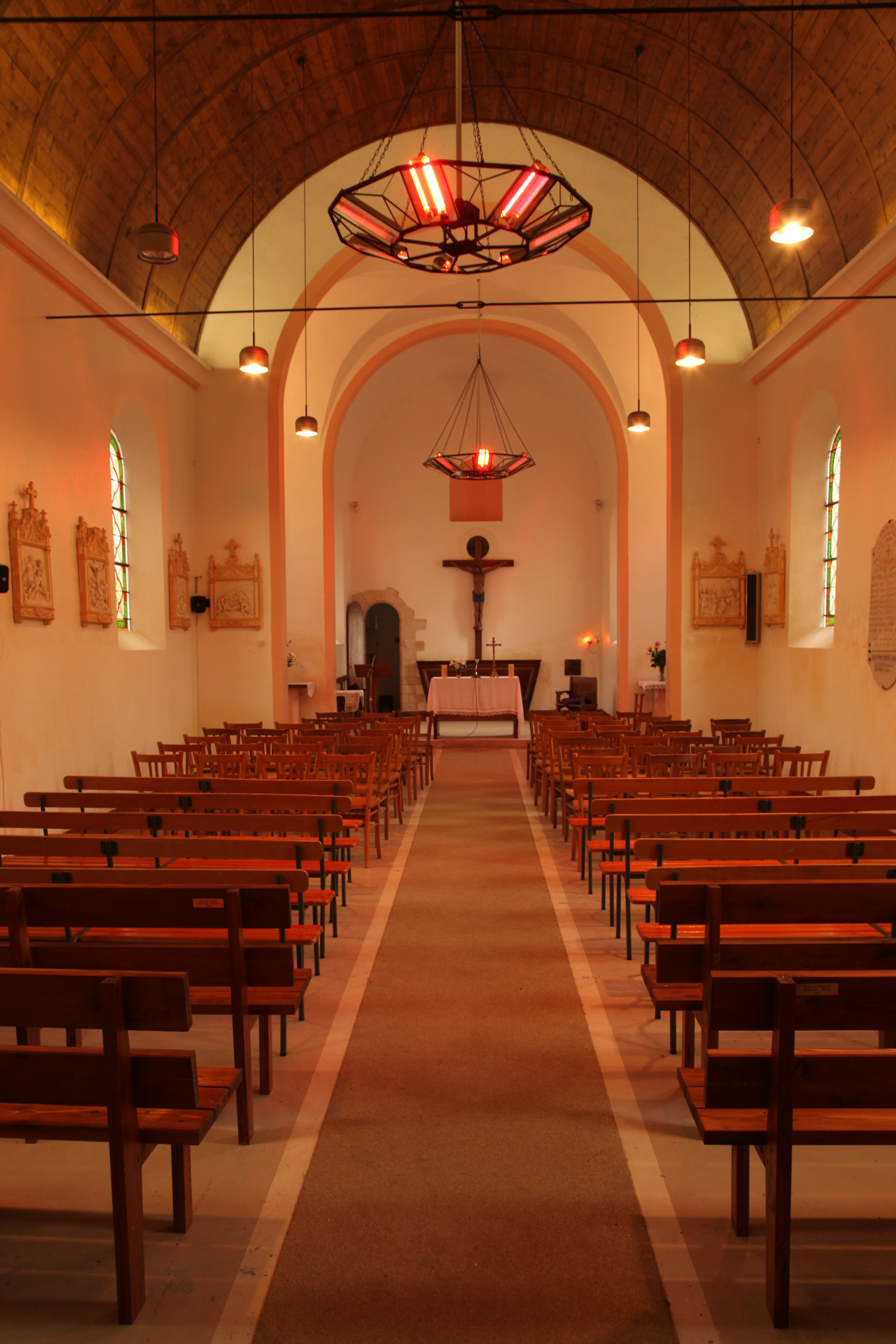 Église d'Aulnay sur Mauldre avant travaux