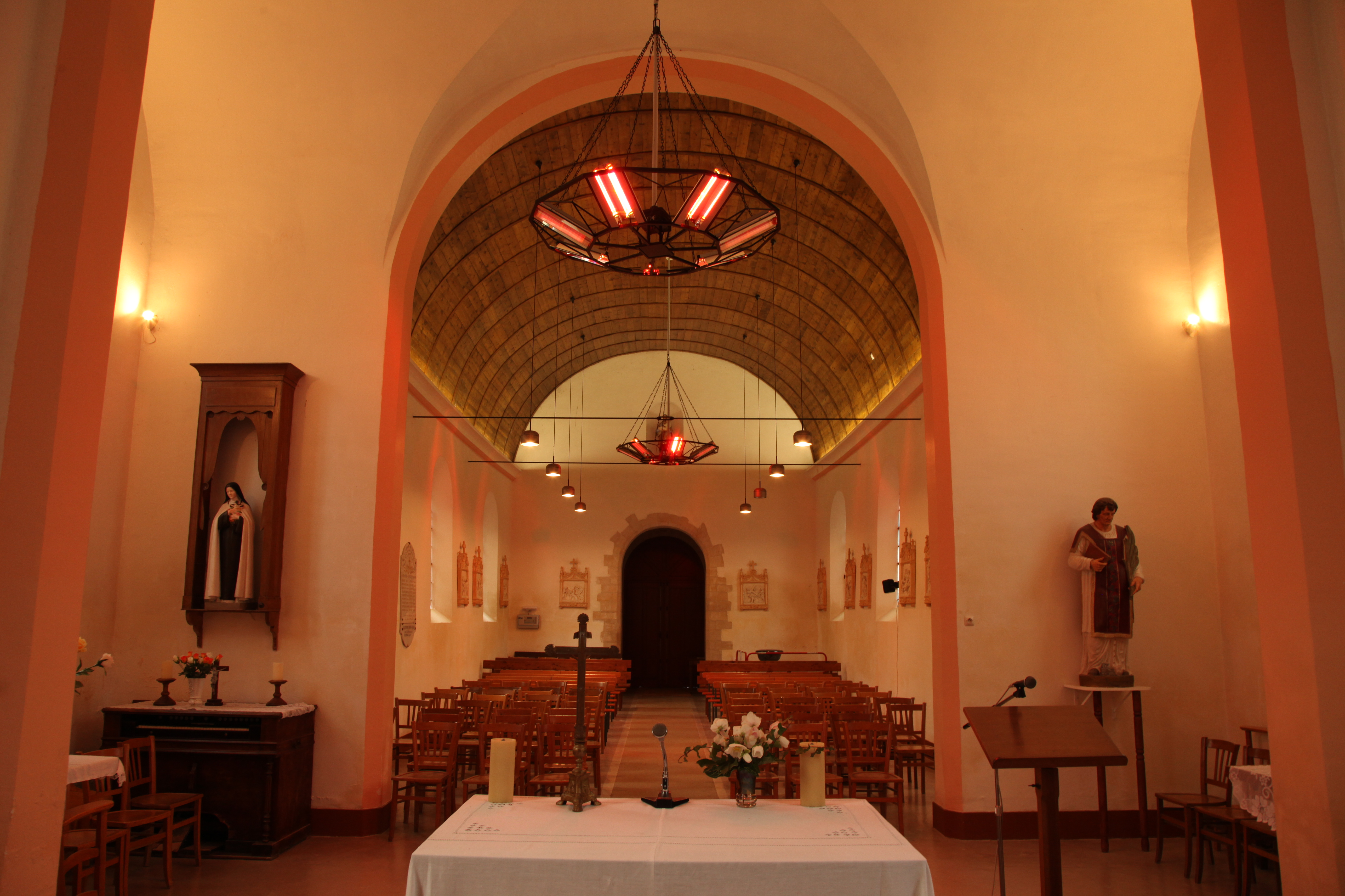 Église d'Aulnay sur Mauldre avant travaux