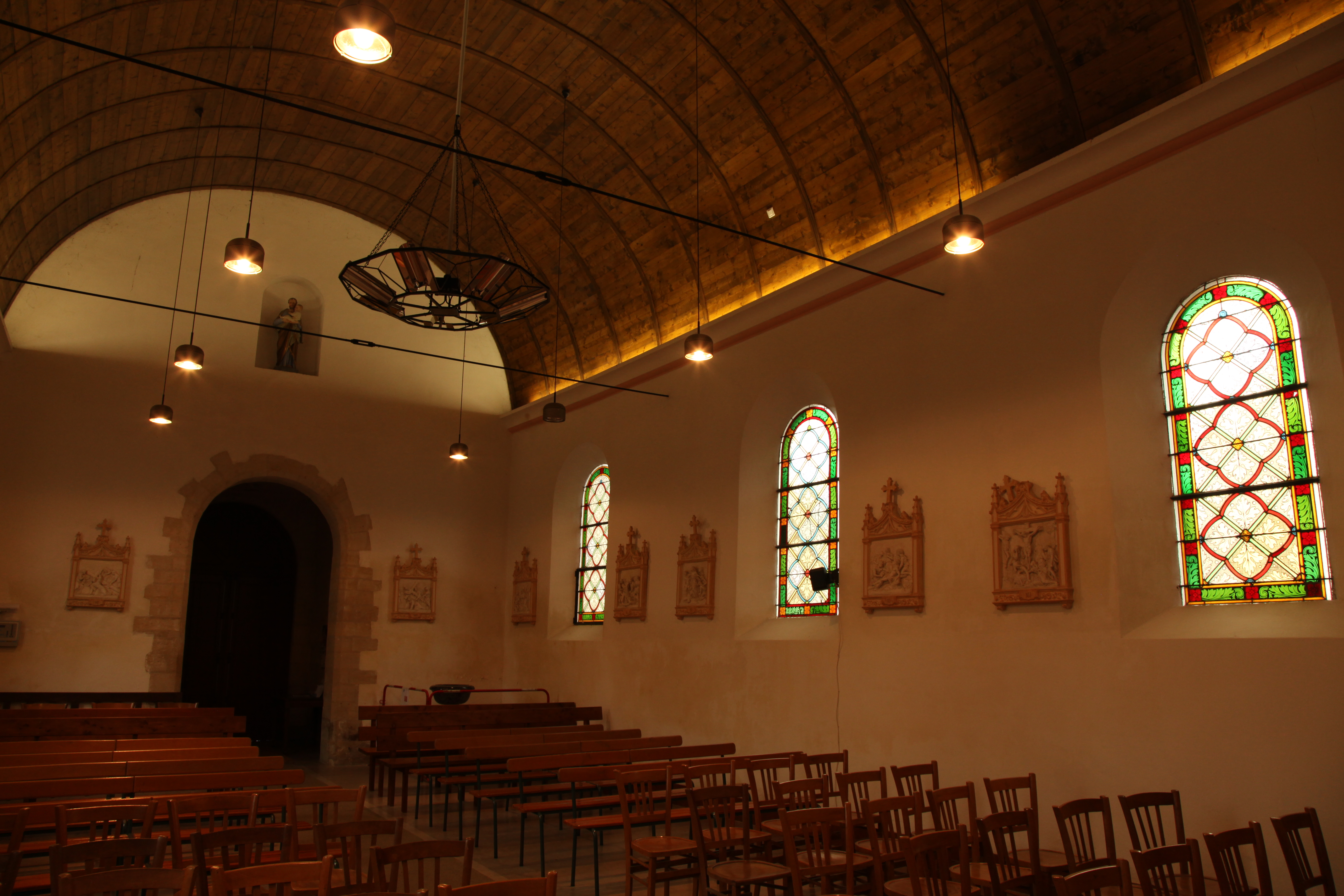 Église d'Aulnay sur Mauldre avant travaux