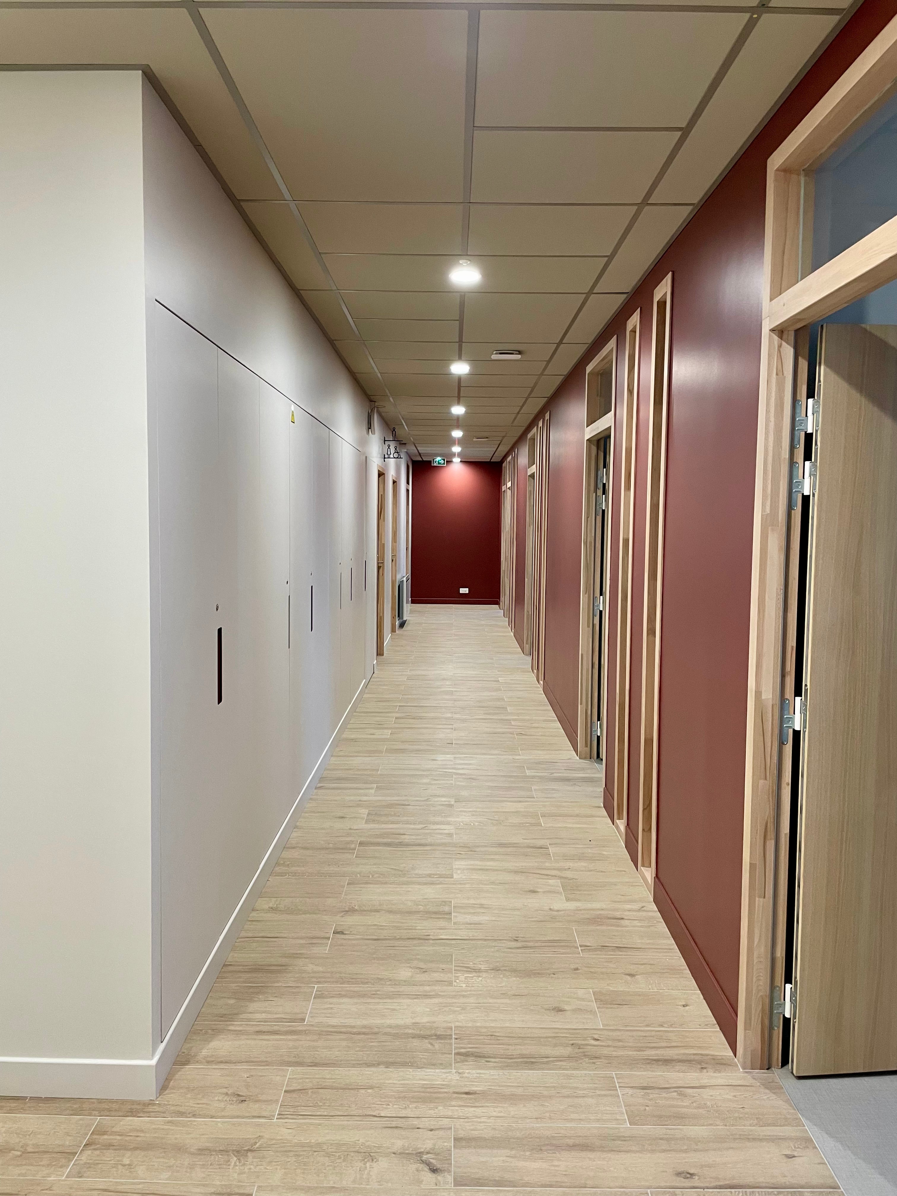 Espace Simone Veil - Les Mureaux 78130 - Travaux d'électricité Circulation